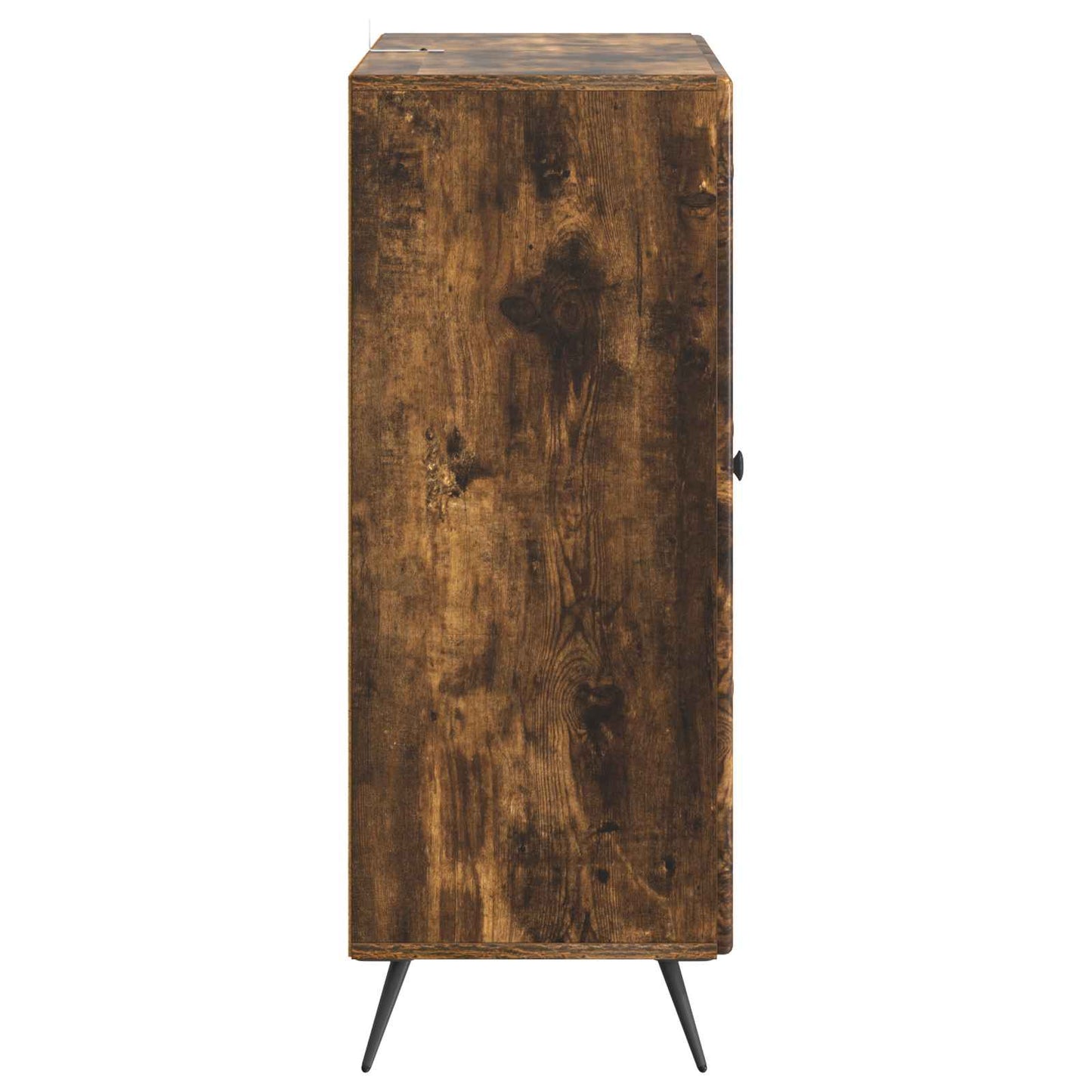Dressoir met lade Gerookt eiken 66 x 34,5 x 90 cm Bewerkt hout