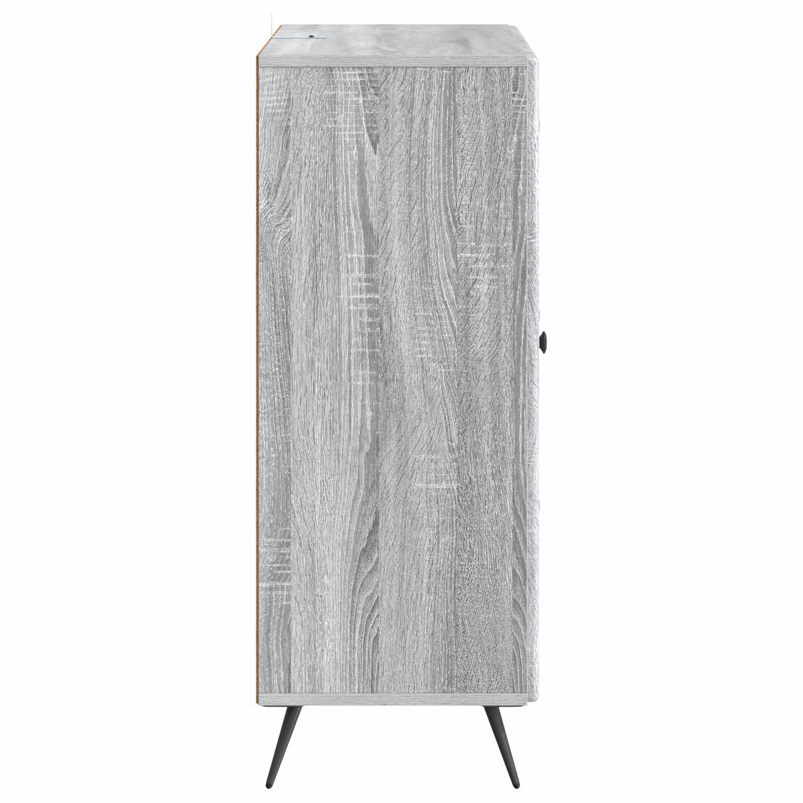 Dressoir met lade Grijs sonoma 66 x 34,5 x 90 cm Bewerkt hout