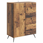 Dressoir 66x34,5x90 cm bewerkt hout