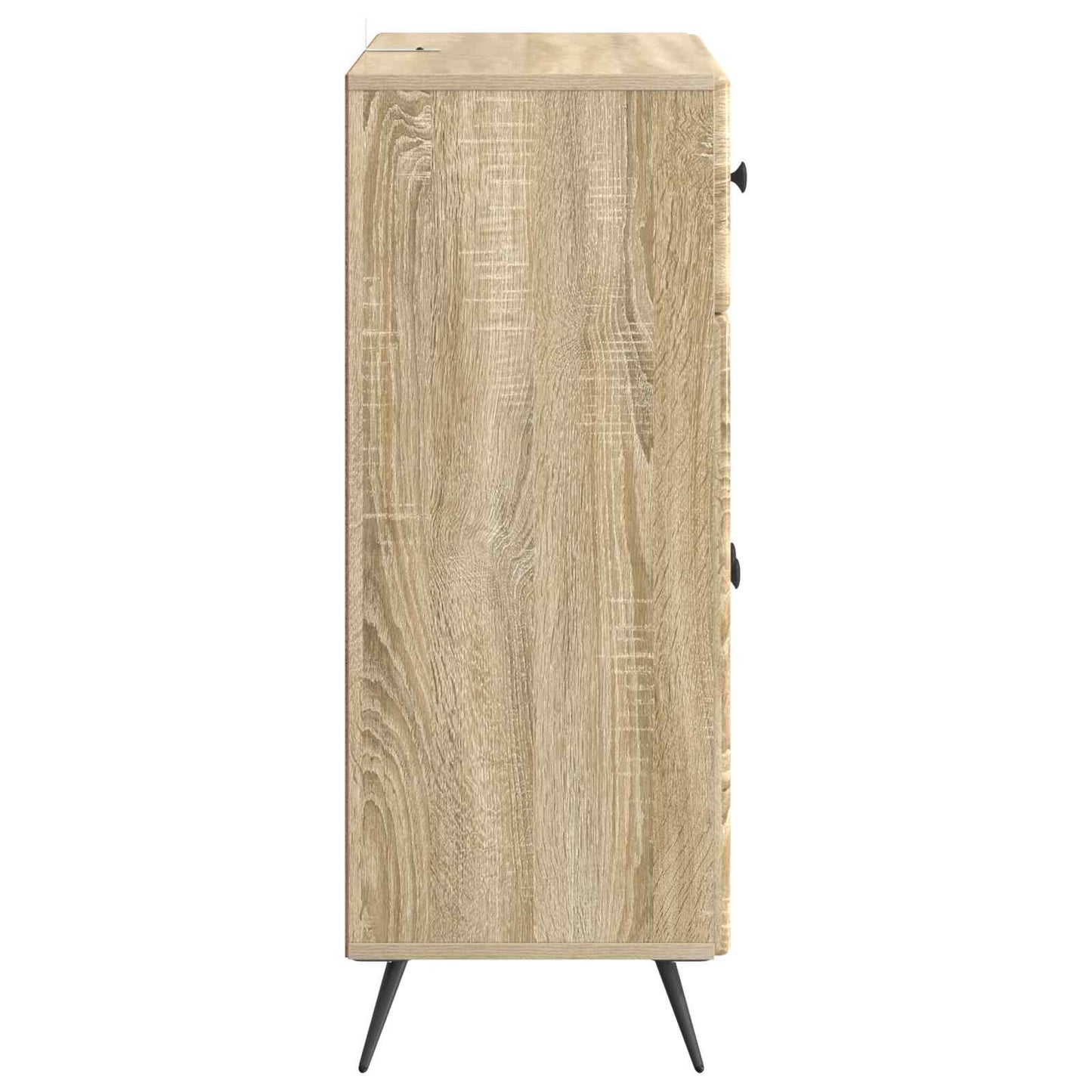Dressoir met lade Sonoma Eiken 66 x 34,5 x 90 cm Bewerkt hout