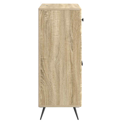 Dressoir met lade Sonoma Eiken 66 x 34,5 x 90 cm Bewerkt hout