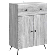 Dressoir grijs sonoma 66x34.5x90 cm bewerkt hout