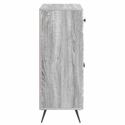 Dressoir met lade Grijs sonoma 66 x 34,5 x 90 cm Bewerkt hout