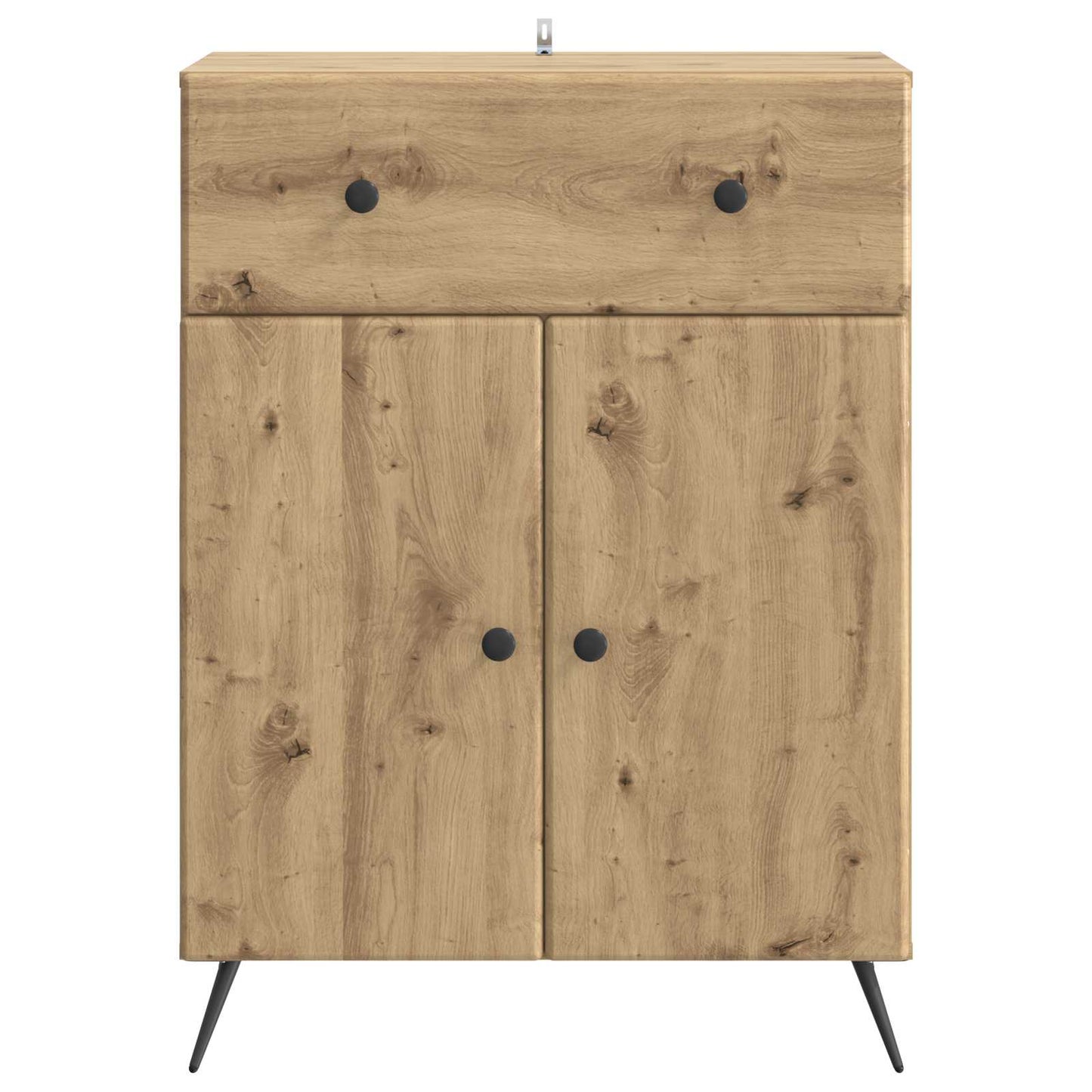 Dressoir Artisanaal eiken 66 x 34,5 x 90 cm Bewerkt hout