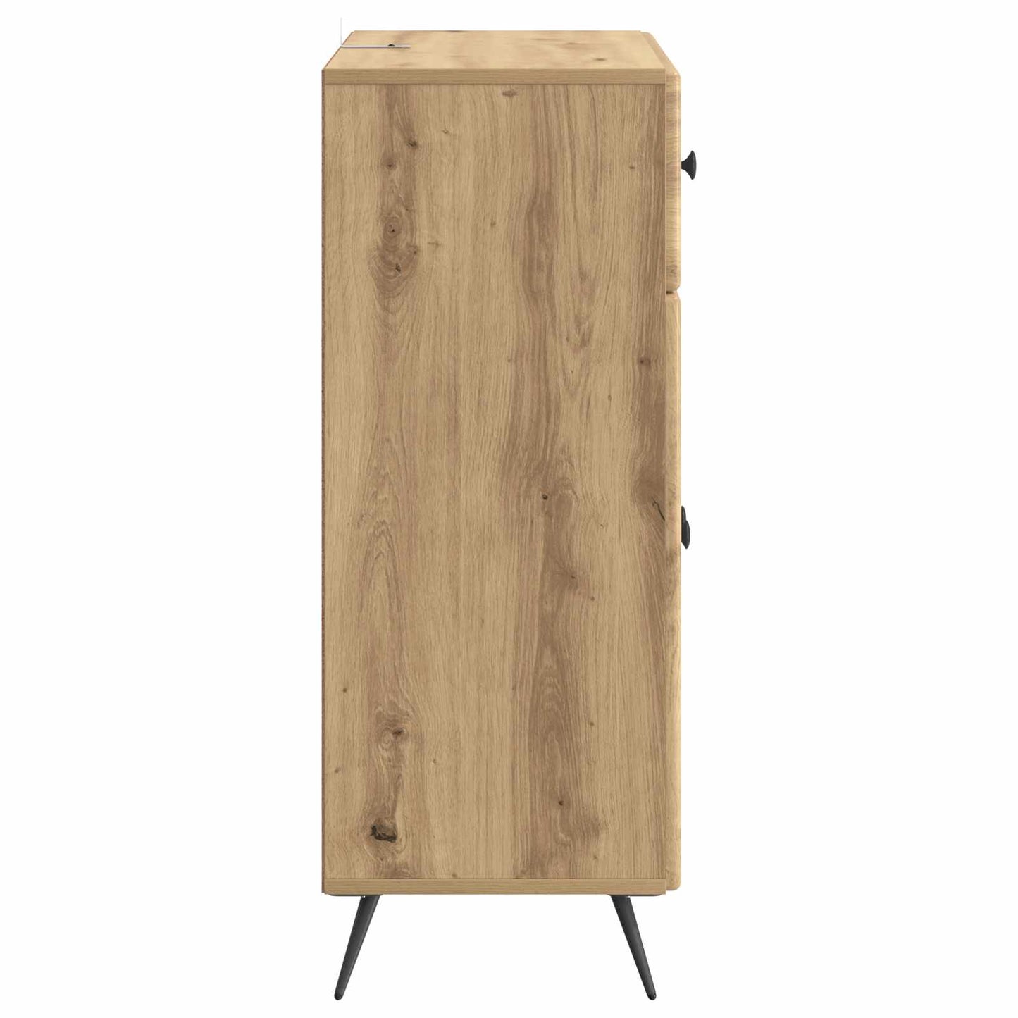 Dressoir Artisanaal eiken 66 x 34,5 x 90 cm Bewerkt hout