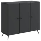 Sideboard Black 89 x 34.5 x 80 cm Engineered Wood
