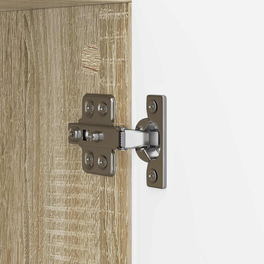 Dressoir Sonoma Eiken 89 x 34,5 x 80 cm Bewerkt hout