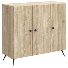 Dressoir Sonoma Eiken 89 x 34,5 x 80 cm Bewerkt hout