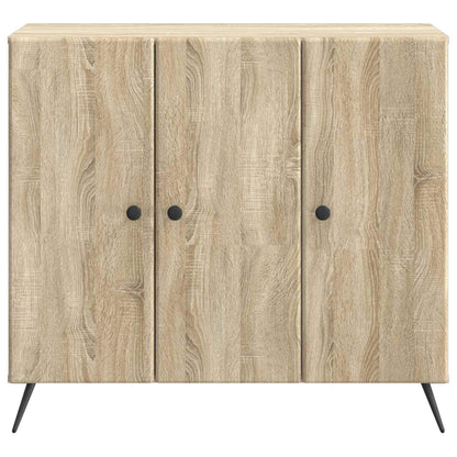 Dressoir Sonoma Eiken 89 x 34,5 x 80 cm Bewerkt hout