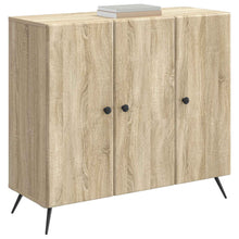 Dressoir Sonoma Eiken 89 x 34,5 x 80 cm Bewerkt hout
