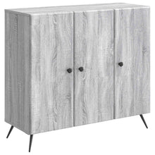 Dressoir Grijs sonoma 89 x 34,5 x 80 cm Bewerkt hout