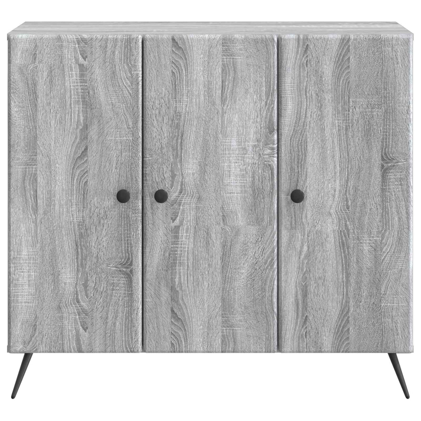 Dressoir Grijs sonoma 89 x 34,5 x 80 cm Bewerkt hout