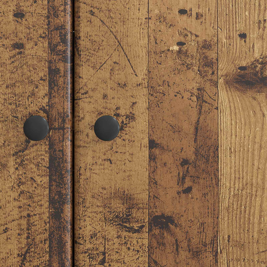 Dressoir Oud hout 89 x 34,5 x 80 cm Bewerkt hout
