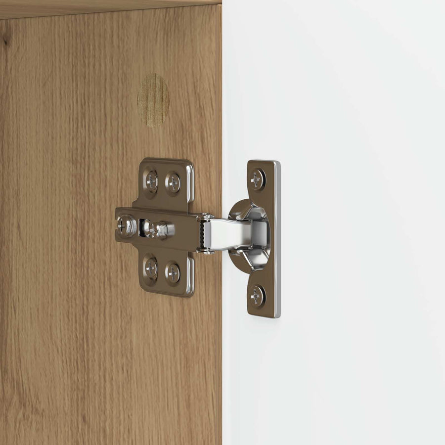 Dressoir Artisanaal eiken 89 x 34,5 x 80 cm Bewerkt hout