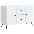 Dressoir 89x34.5x60 cm wit bewerkt hout