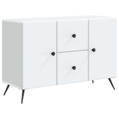 Dressoir met lade Wit 89 x 34,5 x 60 cm Bewerkt hout