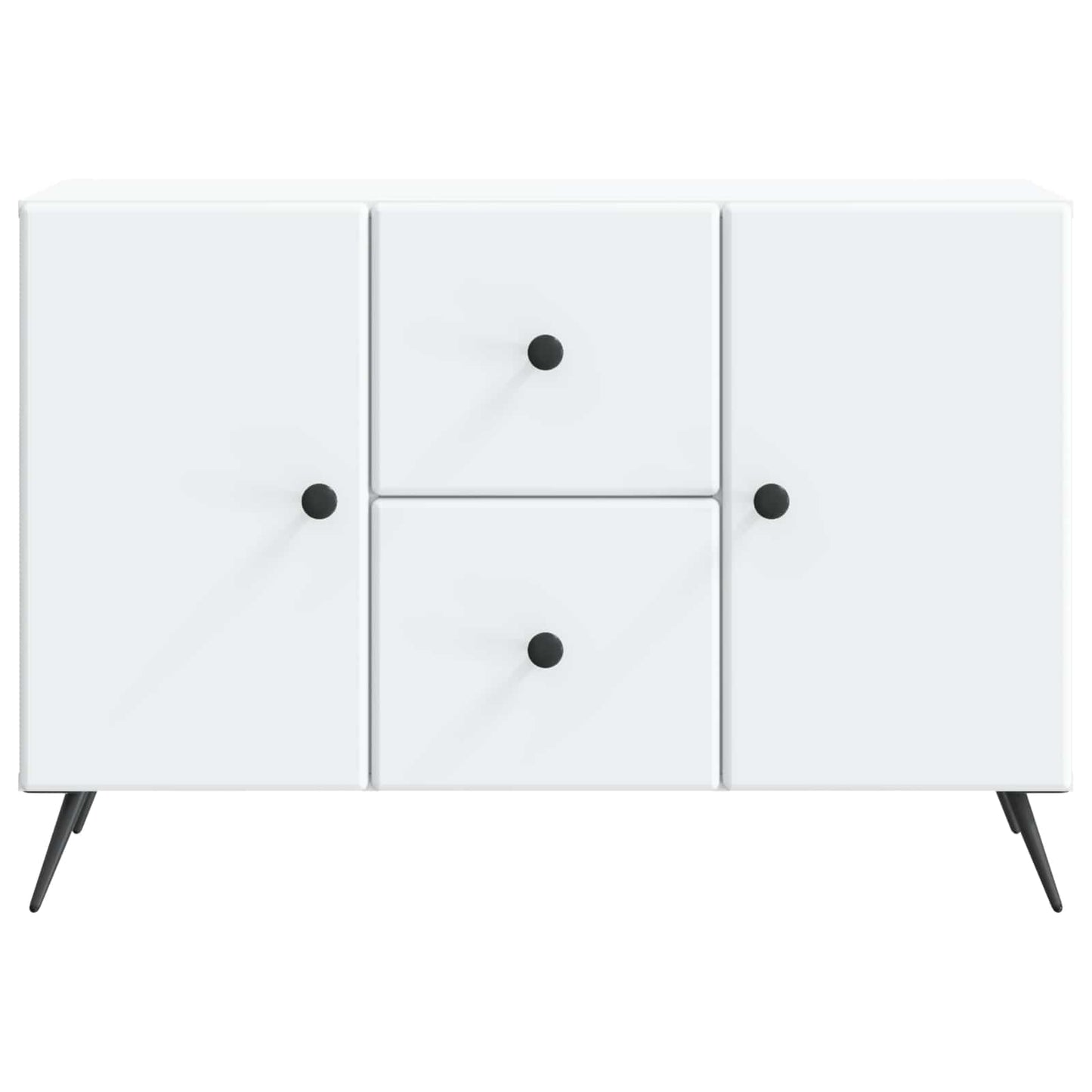 Dressoir met lade Wit 89 x 34,5 x 60 cm Bewerkt hout