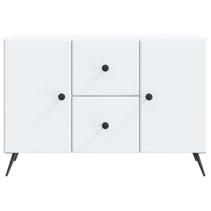 Dressoir met lade Wit 89 x 34,5 x 60 cm Bewerkt hout