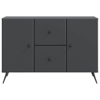 Dressoir met lade Zwart 89 x 34,5 x 60 cm Bewerkt hout