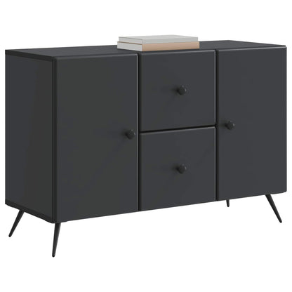Dressoir met lade Zwart 89 x 34,5 x 60 cm Bewerkt hout
