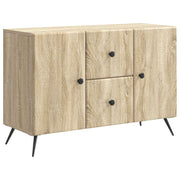 Dressoir 89x34,5x60 cm Sonoma eiken bewerkt hout
