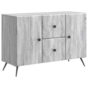 Dressoir 89x34.5x60 cm grijs sonoma bewerkt hout