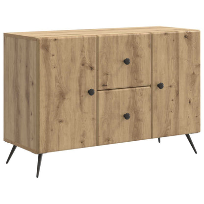 Dressoir Artisanaal eiken 89 x 34,5 x 60 cm Bewerkt hout