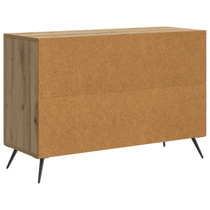 Dressoir Artisanaal eiken 89 x 34,5 x 60 cm Bewerkt hout