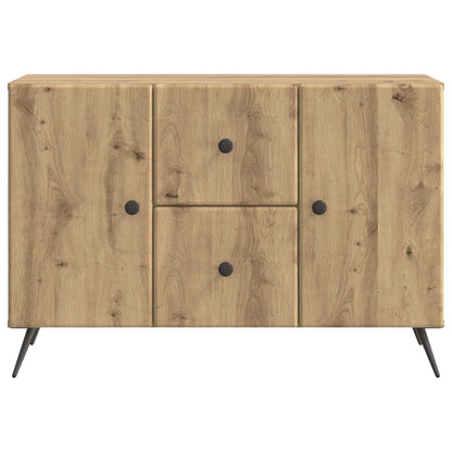 Dressoir Artisanaal eiken 89 x 34,5 x 60 cm Bewerkt hout