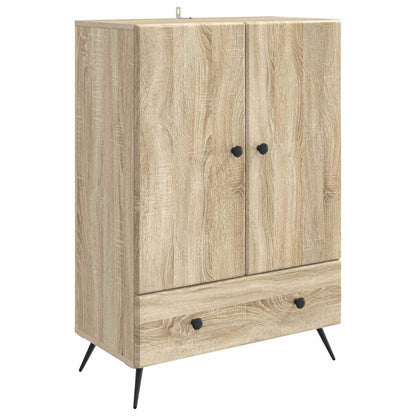 Dressoir met lade Sonoma Eiken 66 x 34,5 x 95 cm Bewerkt hout