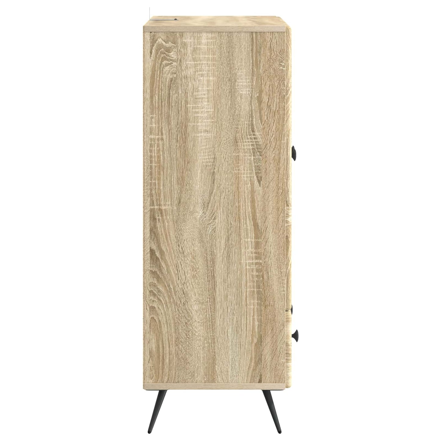 Dressoir met lade Sonoma Eiken 66 x 34,5 x 95 cm Bewerkt hout