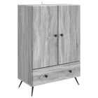 Sideboard with drawer Grey Sonoma 66 x 34.5 x 95 cm Engineered wood