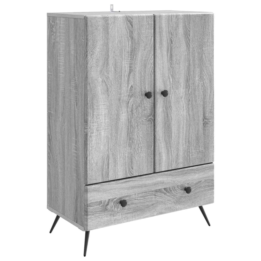 Dressoir met lade Grijs sonoma 66 x 34,5 x 95 cm Bewerkt hout