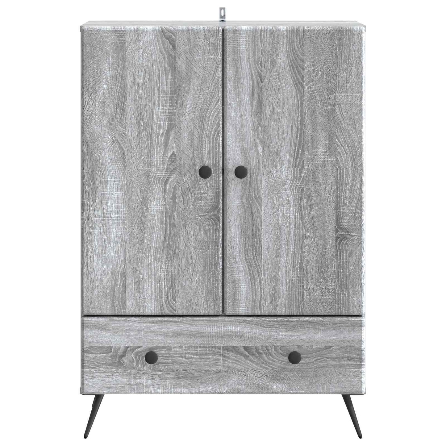 Dressoir met lade Grijs sonoma 66 x 34,5 x 95 cm Bewerkt hout