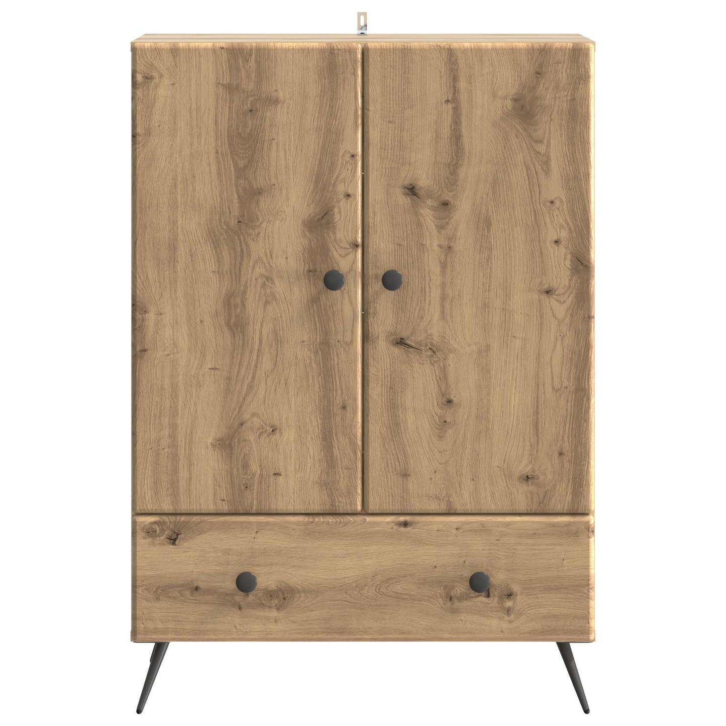 Dressoir Artisanaal eiken 66 x 34,5 x 95 cm Bewerkt hout