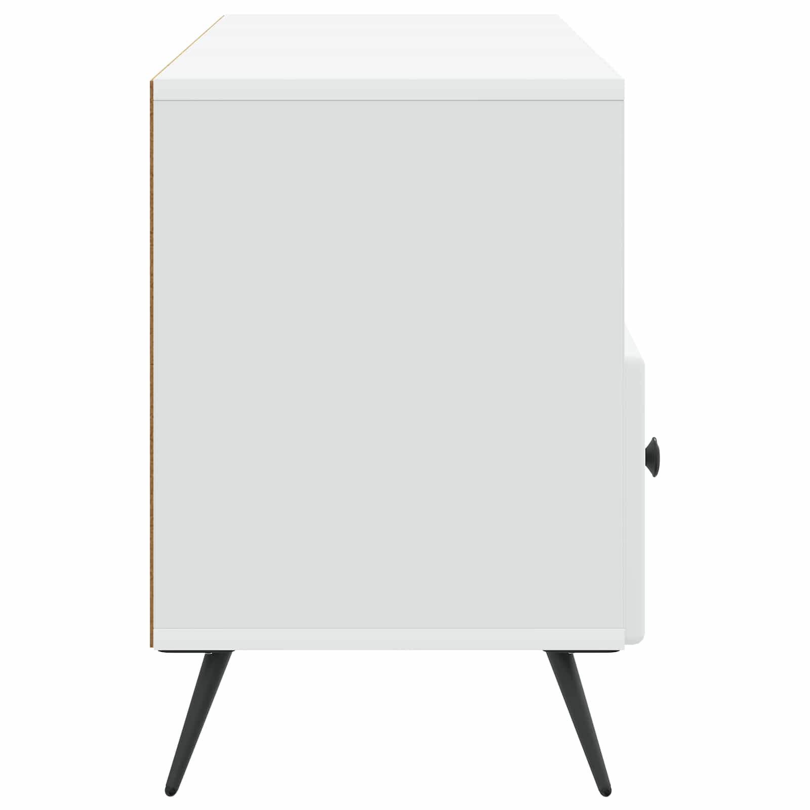 TV-kast met lade Wit 102 x 34,5 x 50 cm Bewerkt hout