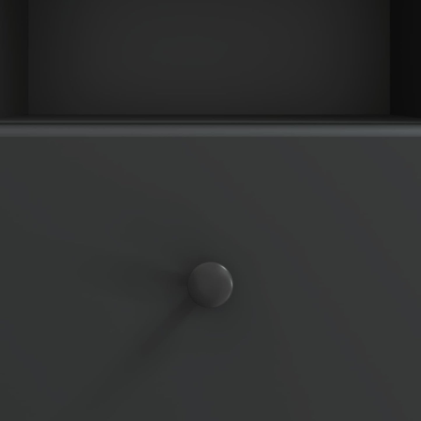 TV-kast met lade Zwart 102 x 34,5 x 50 cm Bewerkt hout