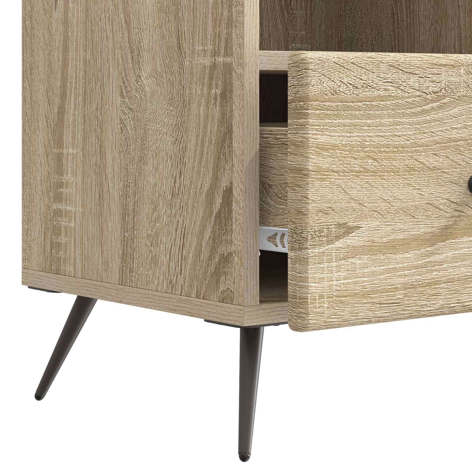 TV-kast met lade Sonoma Eiken 102 x 34,5 x 50 cm Bewerkt hout