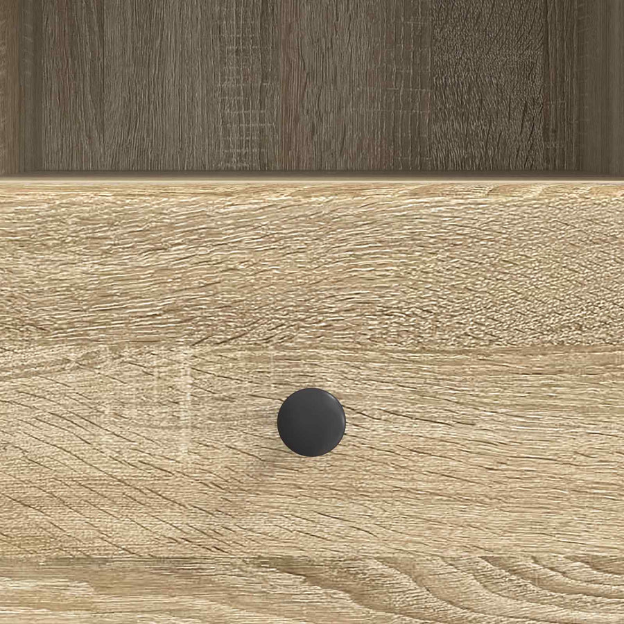 TV-kast met lade Sonoma Eiken 102 x 34,5 x 50 cm Bewerkt hout