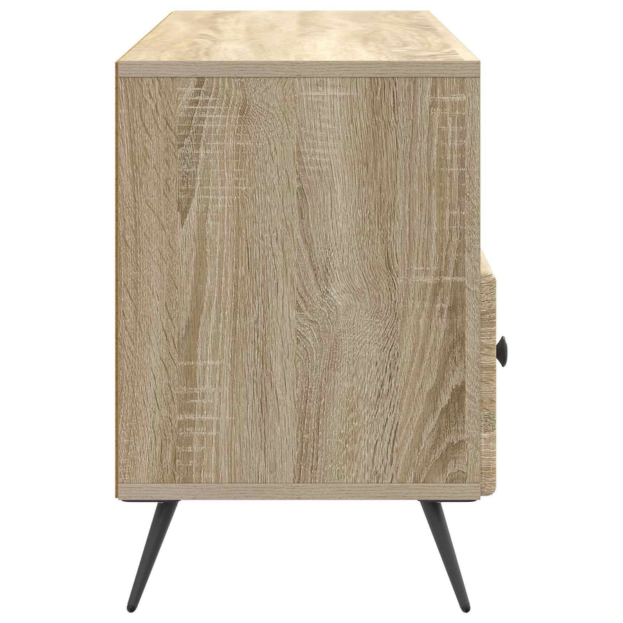 TV-kast met lade Sonoma Eiken 102 x 34,5 x 50 cm Bewerkt hout