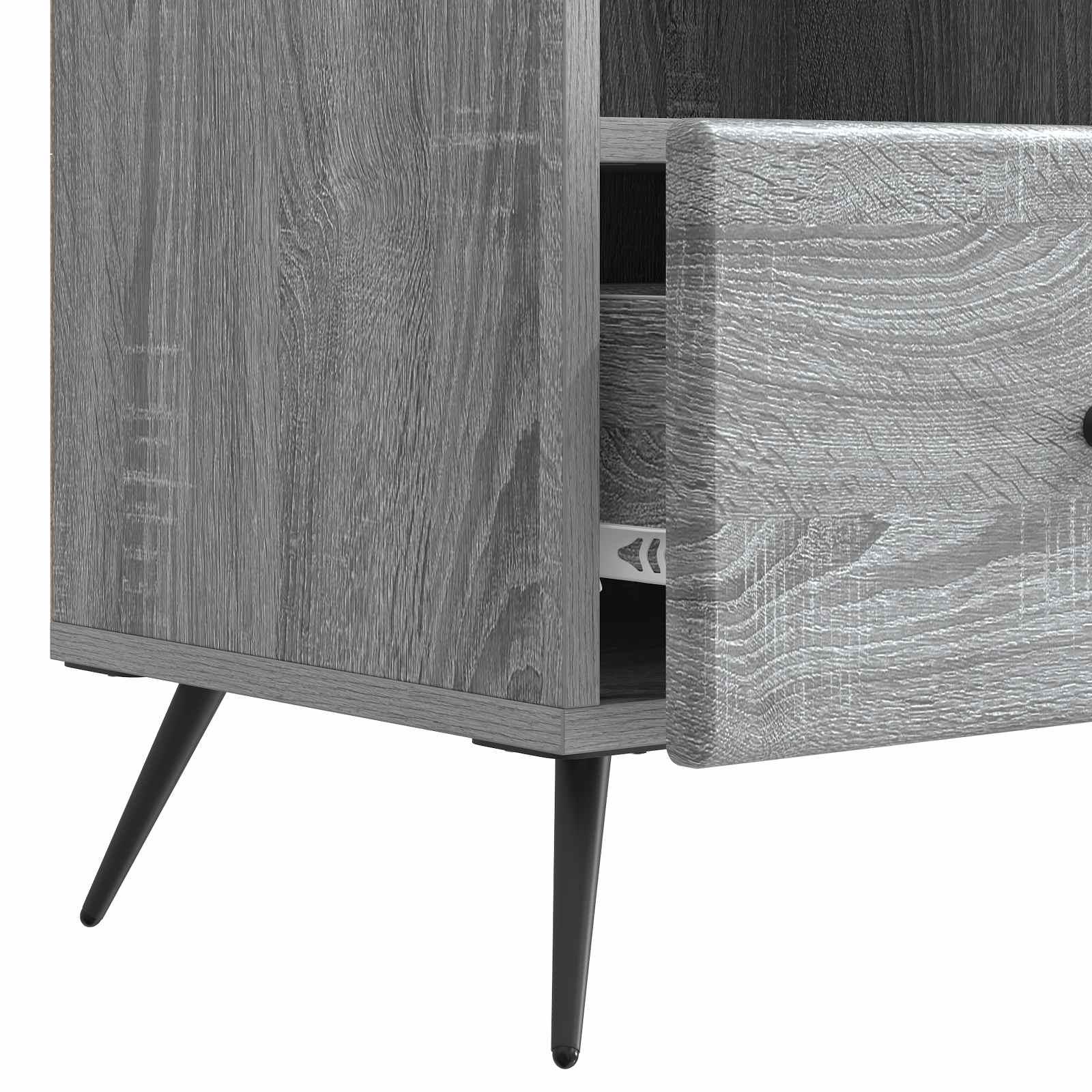 TV-kast met lade Grijs sonoma 102 x 34,5 x 50 cm Bewerkt hout