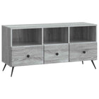 TV-kast 102x34,5x50 cm grijs sonoma bewerkt hout