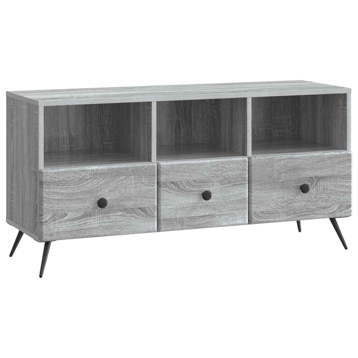 TV-kast met lade Grijs sonoma 102 x 34,5 x 50 cm Bewerkt hout