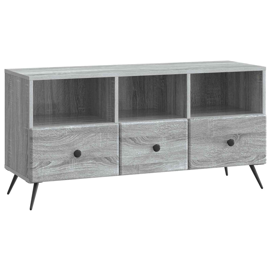 TV-kast met lade Grijs sonoma 102 x 34,5 x 50 cm Bewerkt hout