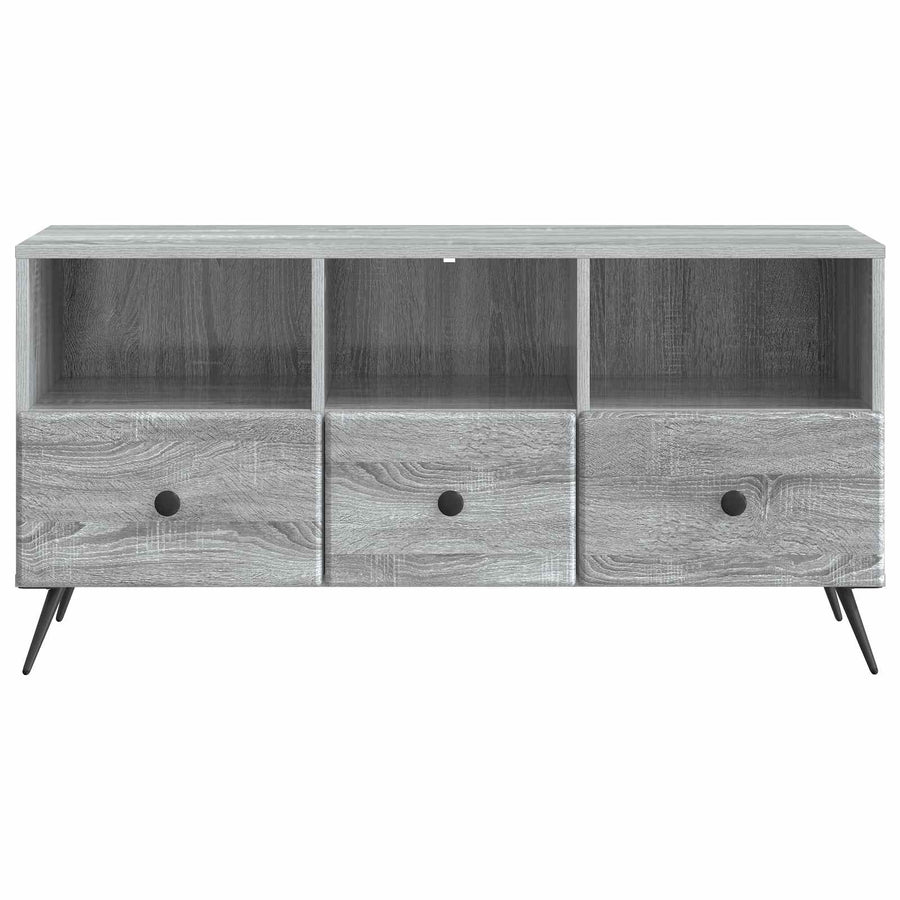 TV-kast met lade Grijs sonoma 102 x 34,5 x 50 cm Bewerkt hout