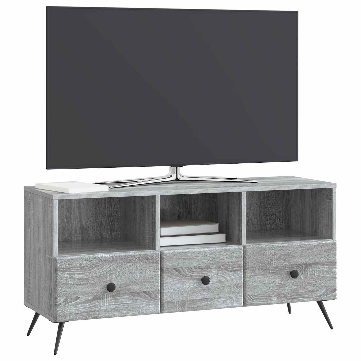 TV-kast met lade Grijs sonoma 102 x 34,5 x 50 cm Bewerkt hout