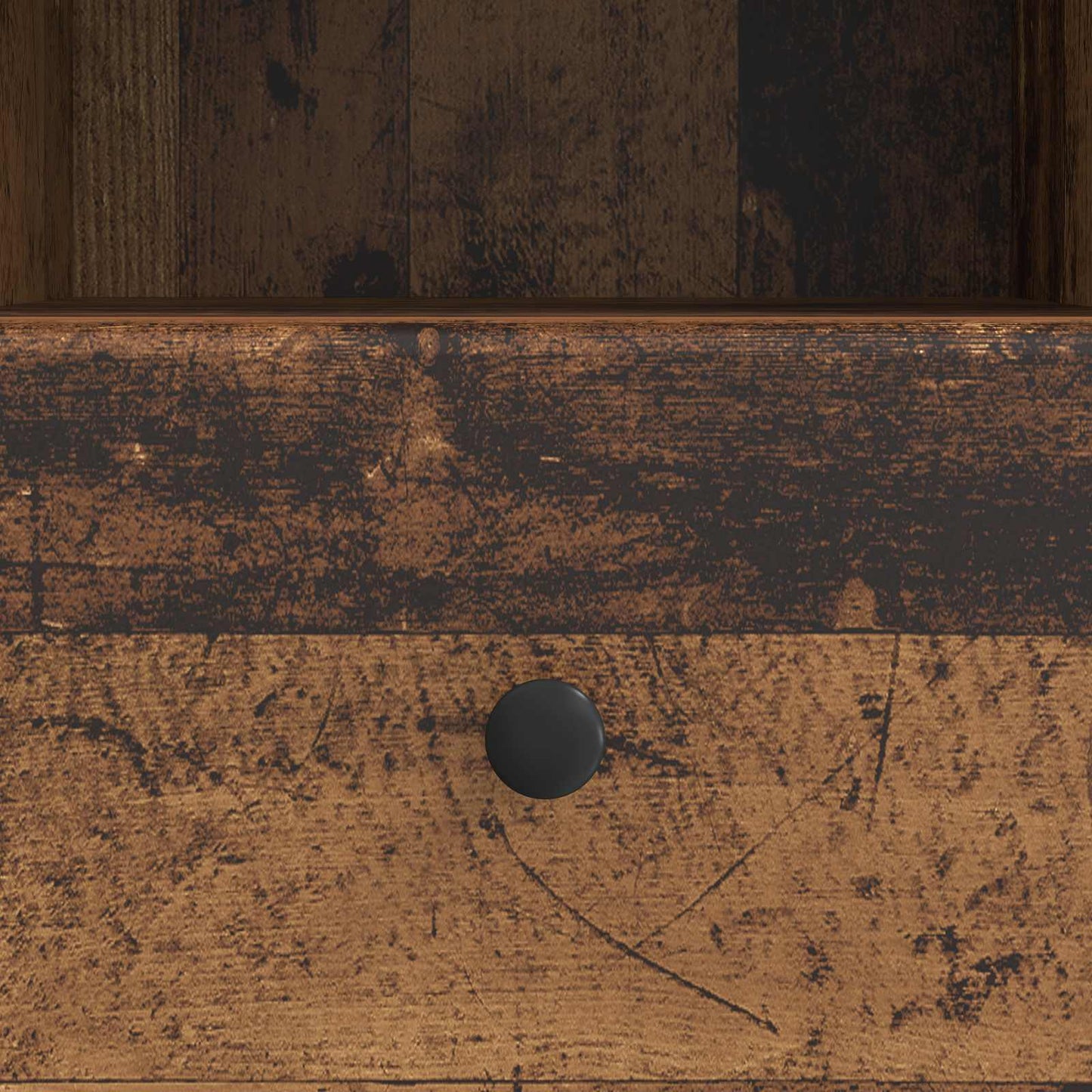TV-kast met lade Oud hout 102 x 34,5 x 50 cm Bewerkt hout