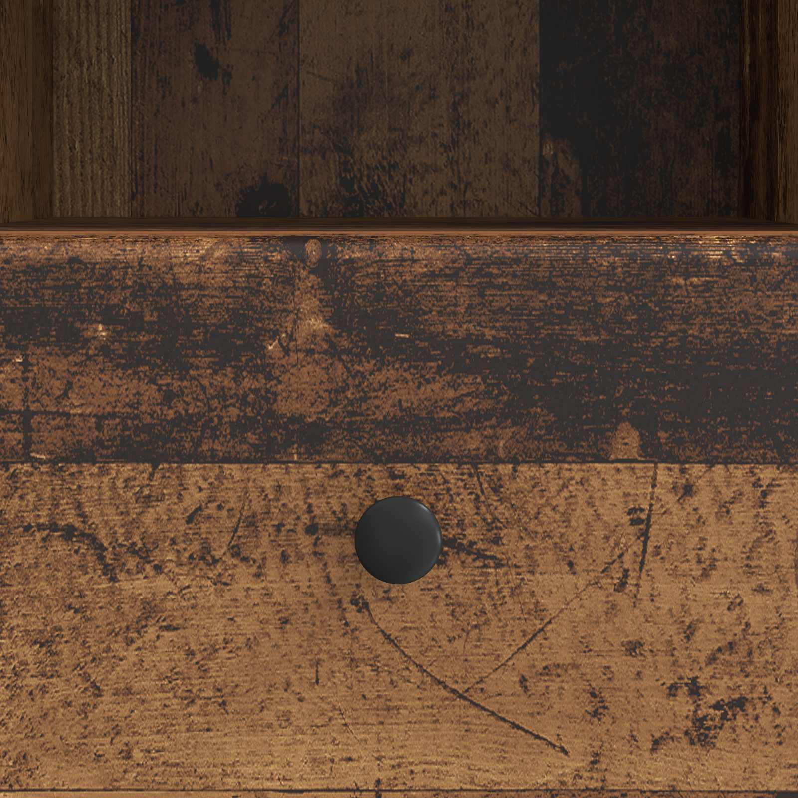 TV-kast met lade Oud hout 102 x 34,5 x 50 cm Bewerkt hout