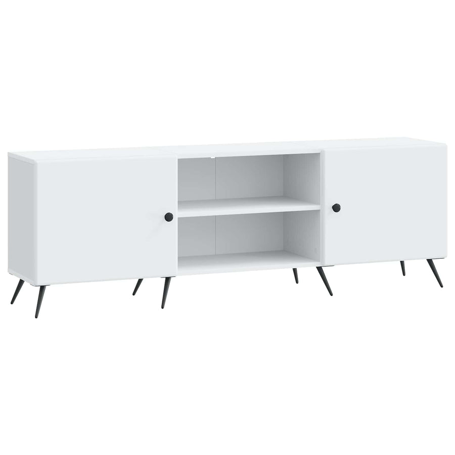 TV-kast Wit 150 x 31 x 50 cm Bewerkt hout