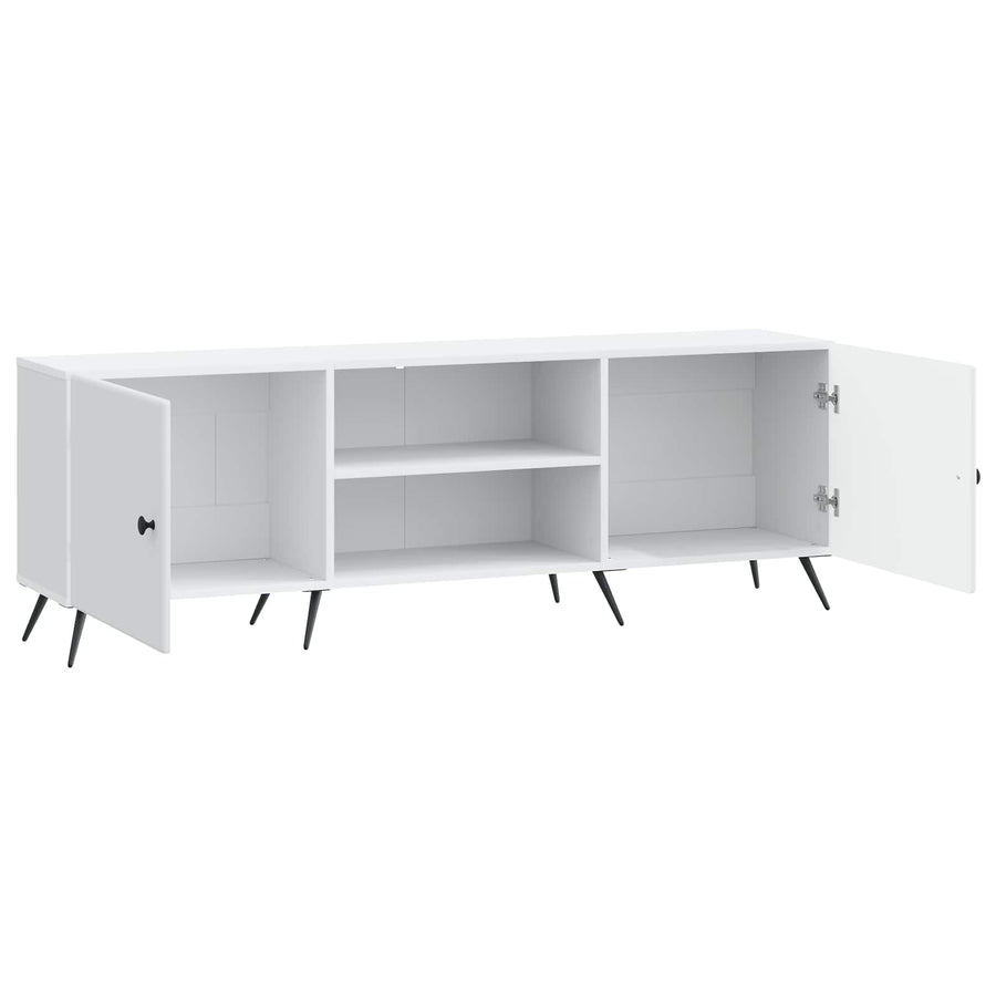 TV-kast Wit 150 x 31 x 50 cm Bewerkt hout